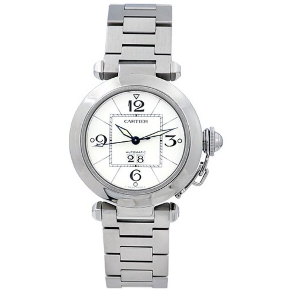 Cartier Pasha C 35MM Stainless Steel Watch Automatic *Must See*
